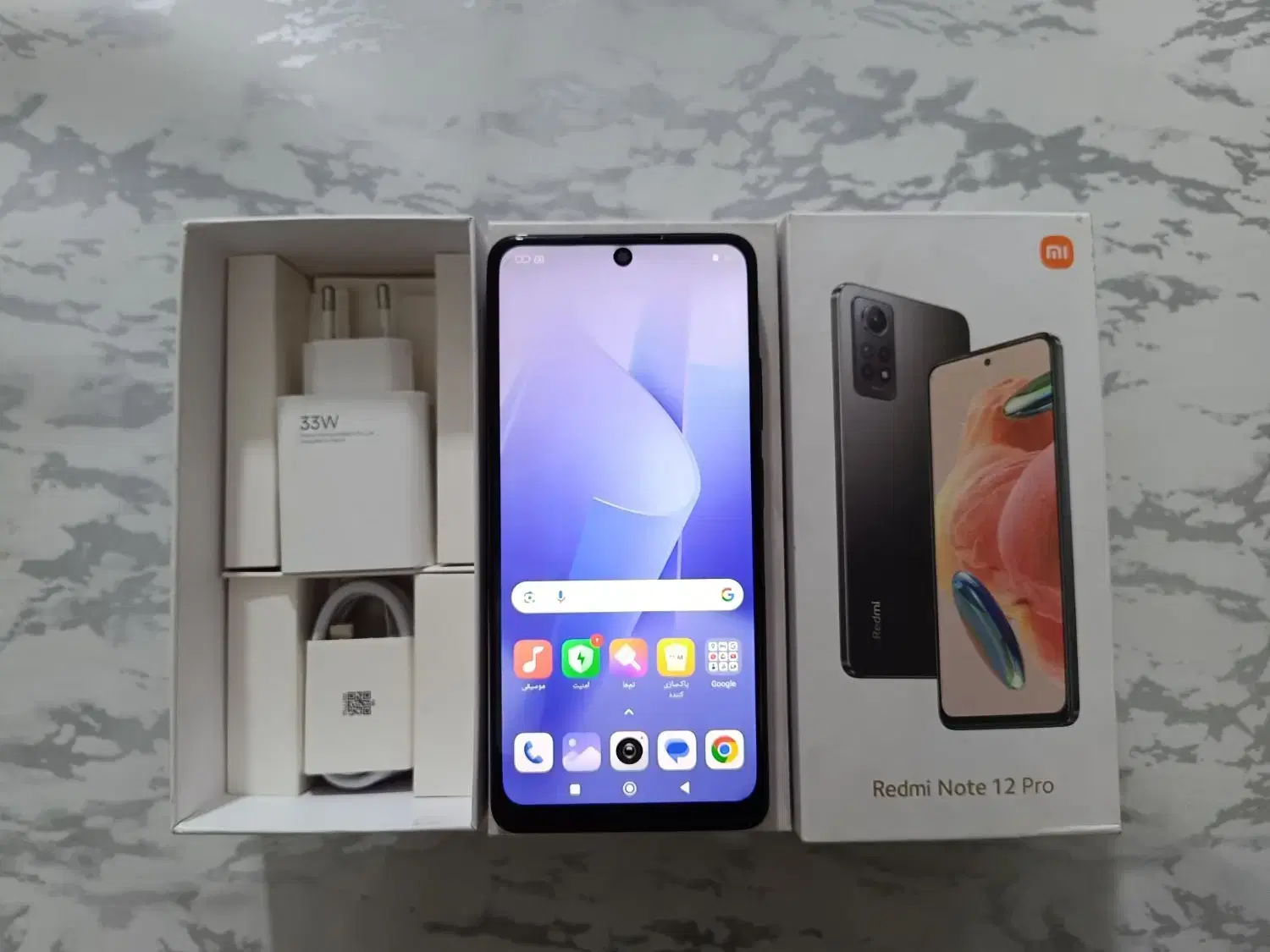 گوشی شیائومی note 12 pro درحد حافظه 256 رام 8|موبایل|تهران, کیانشهر|دیوار