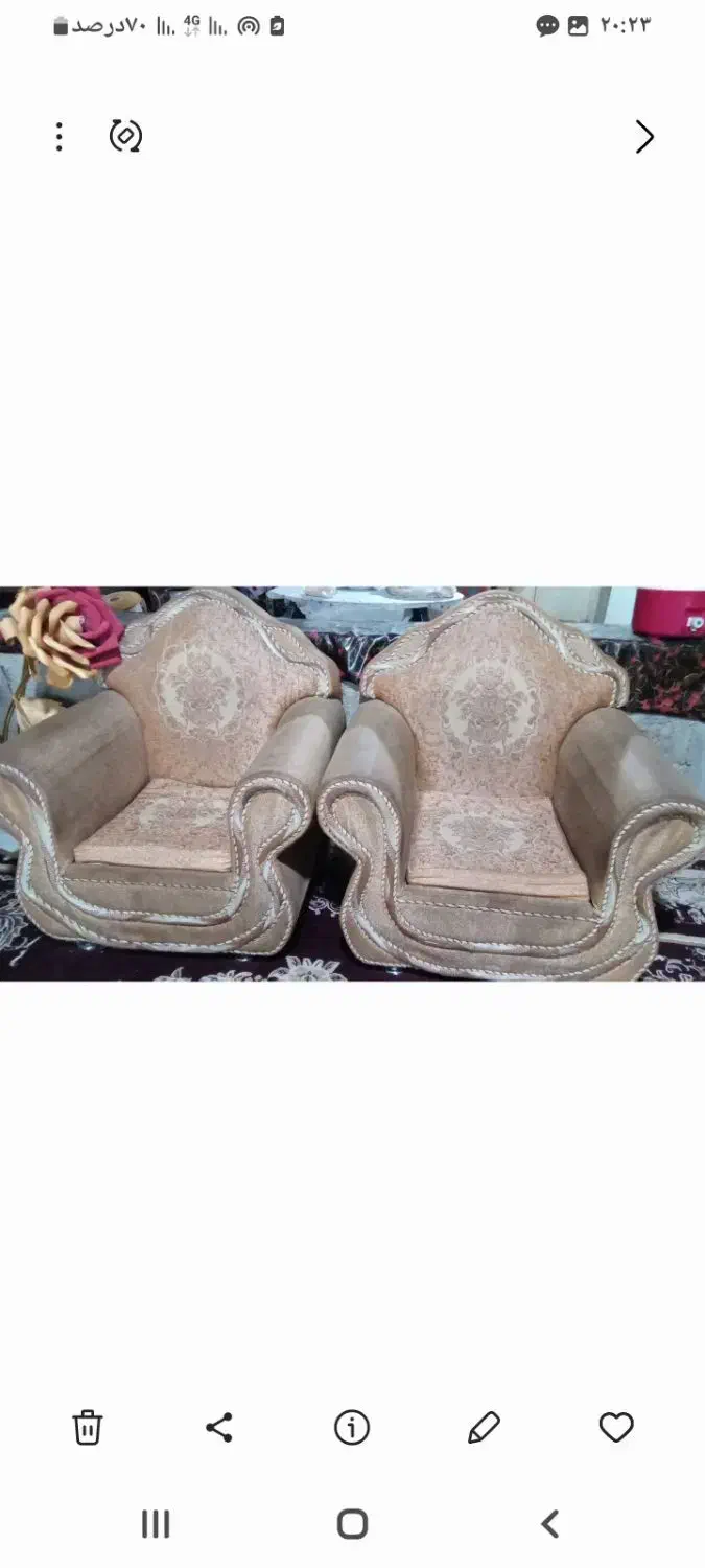 مبل هفت نفره|مبلمان خانگی و میز عسلی|بندر گناوه, |دیوار