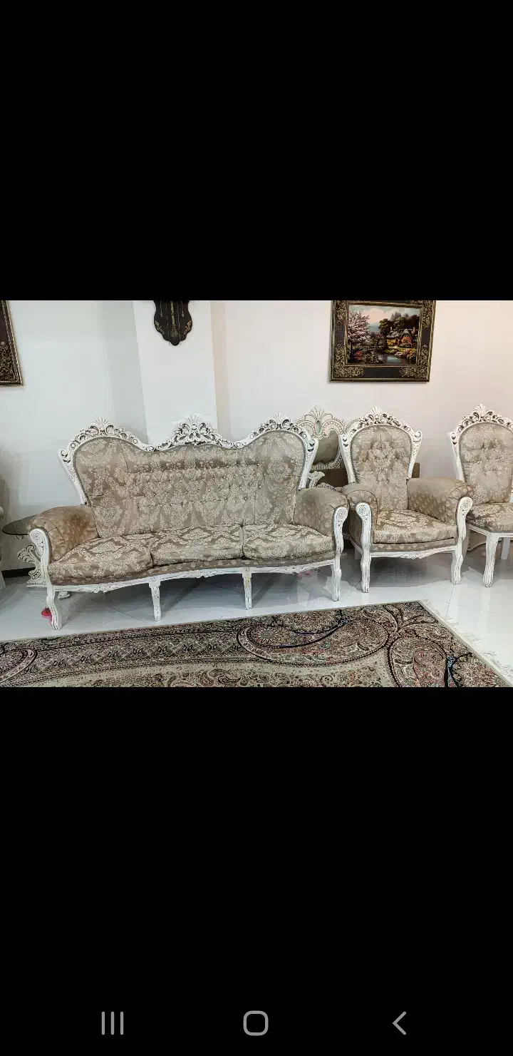 مبل سلطنتی|مبلمان خانگی و میز عسلی|تهران, امام زاده عبدالله|دیوار