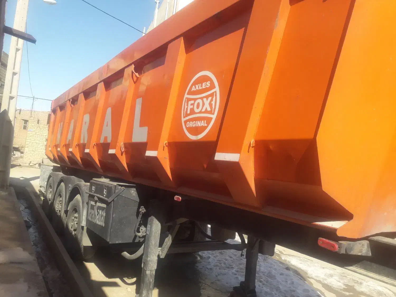 کمپرس سه محور شرکتی مدل۹۳|خودرو سنگین|قیدار, |دیوار