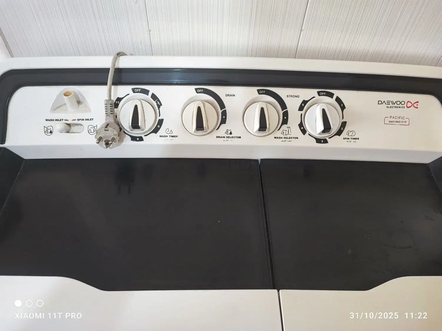 ماشین لباسشویی دوقلو 9 کیلویی دوو|ماشین لباسشویی و خشککن لباس|شیراز, شهرک مطهری|دیوار