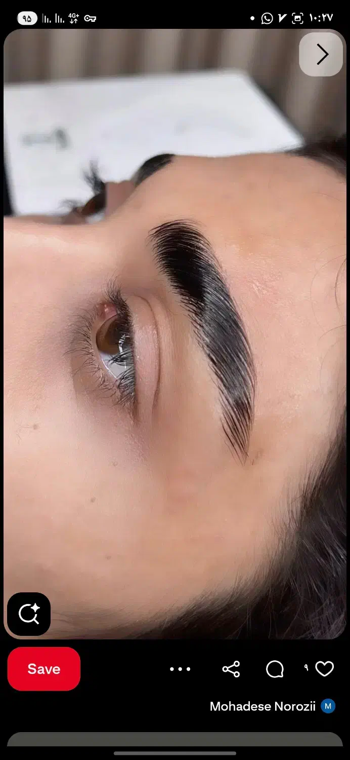 لیفت ولمینت مژه وابرو به صورت تخصصی بامتریال عالی|خدمات آرایشگری و زیبایی|اصفهان, سرشبادران|دیوار