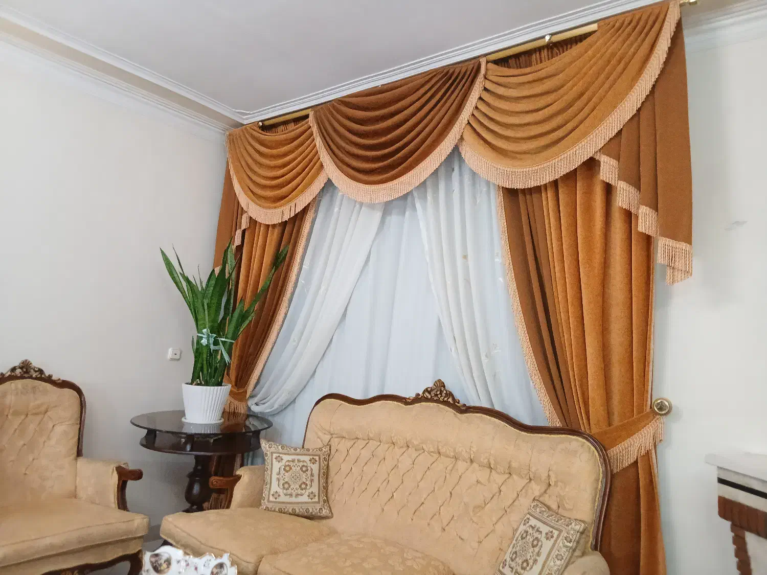 پرده پذیرایی|پرده، رانر، رومیزی|تهران, مجیدآباد|دیوار