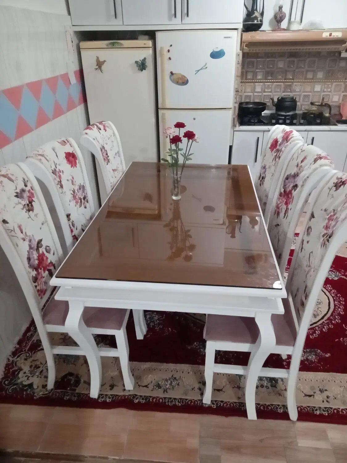 میز نهار خوری|میز و صندلی غذاخوری|لاهیجان, حاجی آباد|دیوار