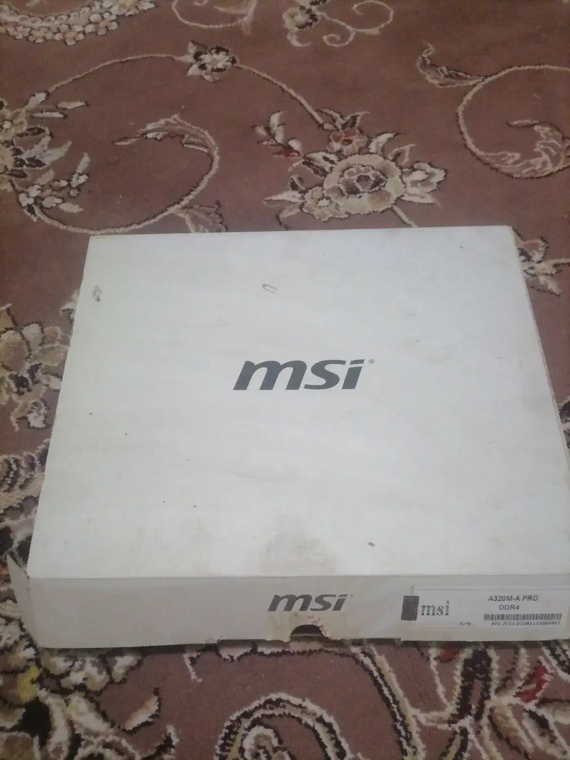 مادربرد msi a320 m-a pro|قطعات و لوازم جانبی رایانه|گرگان, |دیوار