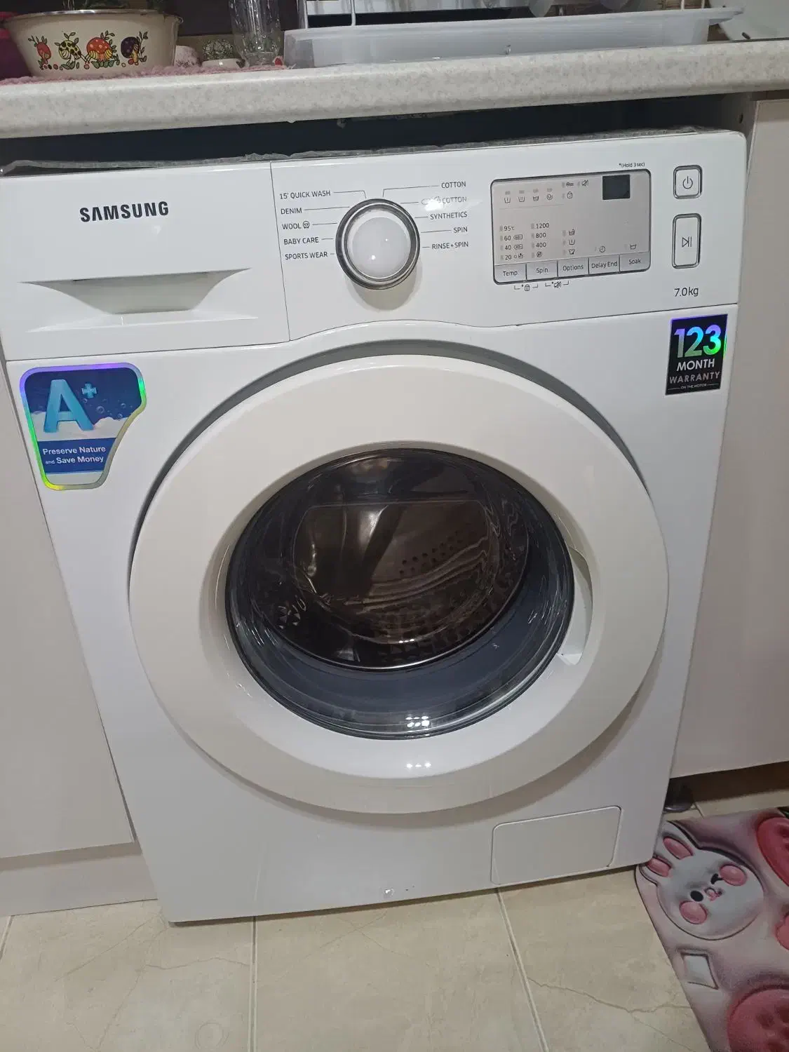 لباسشویی 7 کیلویی سامسونگ|ماشین لباسشویی و خشک‌کن لباس|بندر انزلی, نوروزی|دیوار