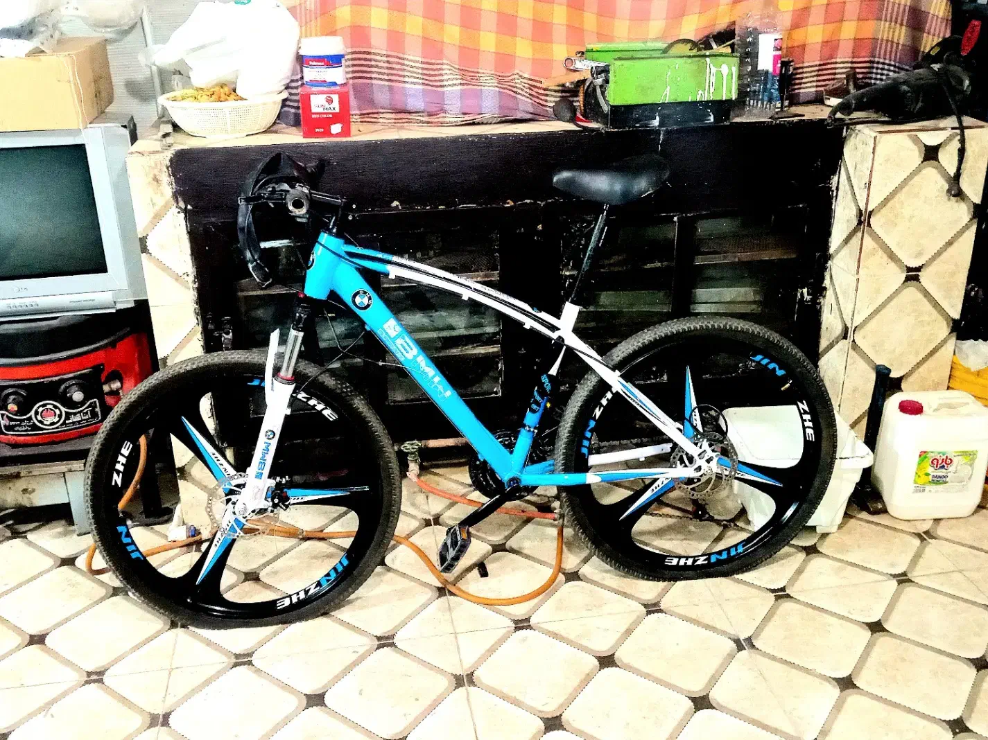 دوچرخه خارجی معامله با گوسفند|دوچرخه، اسکیت، اسکوتر|رفسنجان, |دیوار