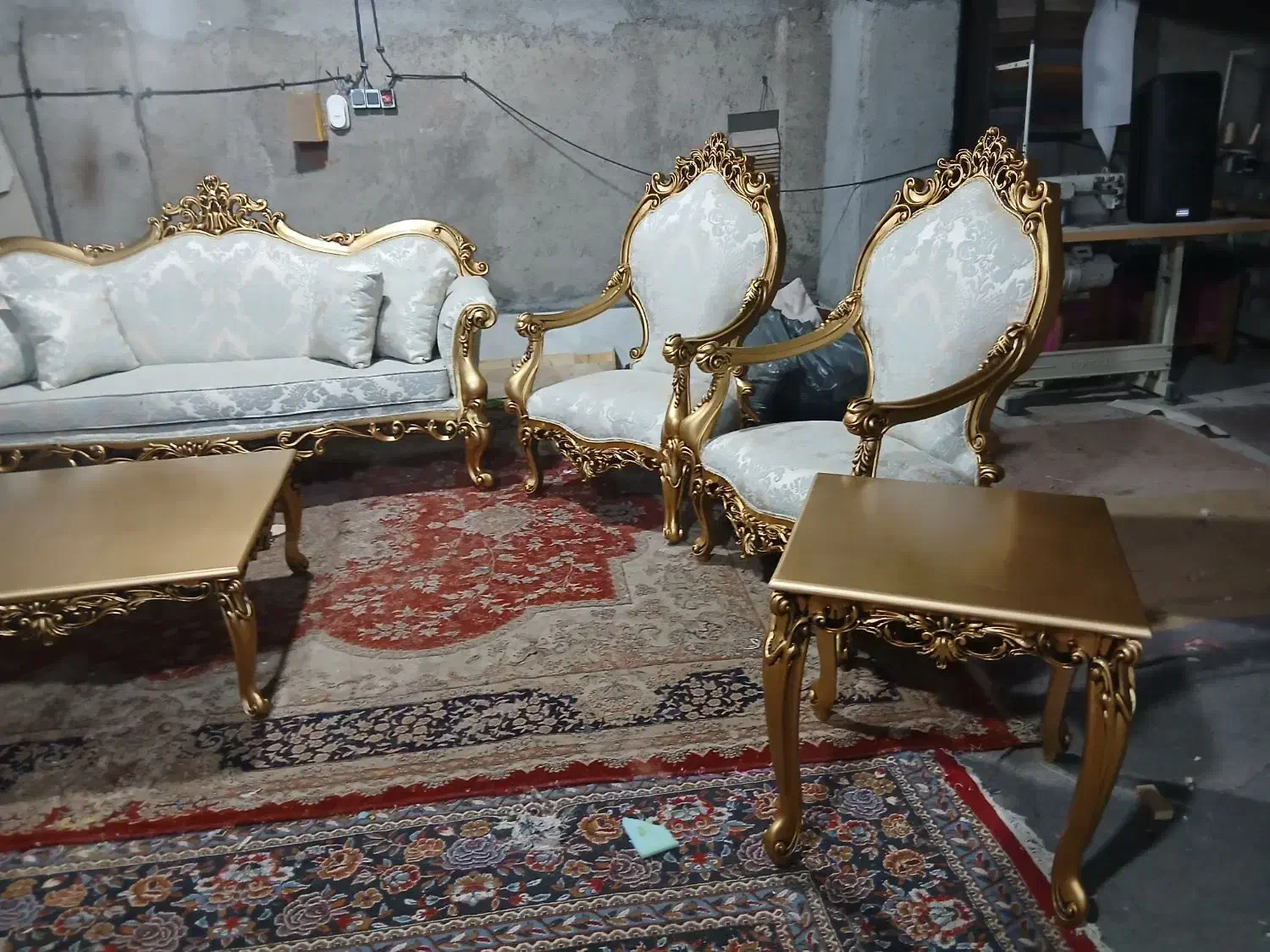 مبل سلطنتی از درب کارخانه|مبلمان خانگی و میز عسلی|گرگان, |دیوار