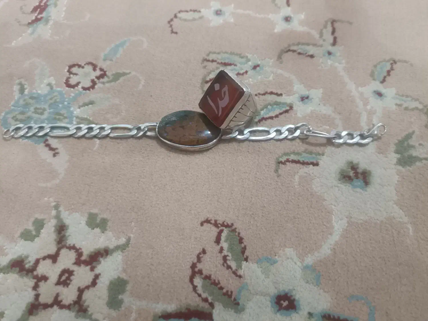 نقره با سنگهای طبیعی و قیمت مناسب فقط تا شنبه|بدلیجات|بجنورد, |دیوار