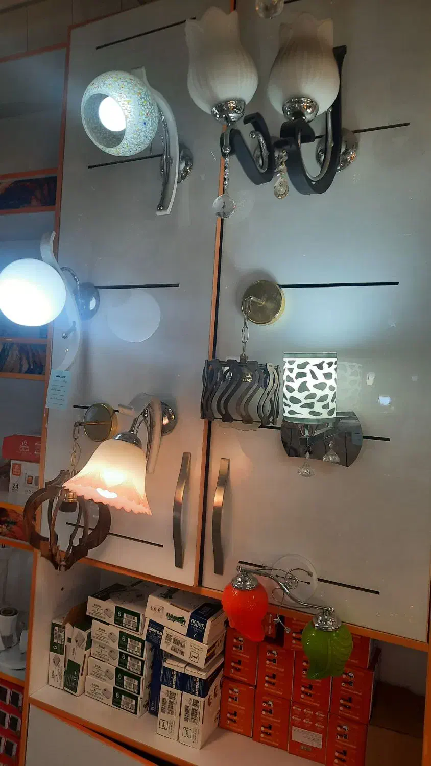 لوستر و آویز  عمده|لوستر و چراغ آویز|کرمان, |دیوار