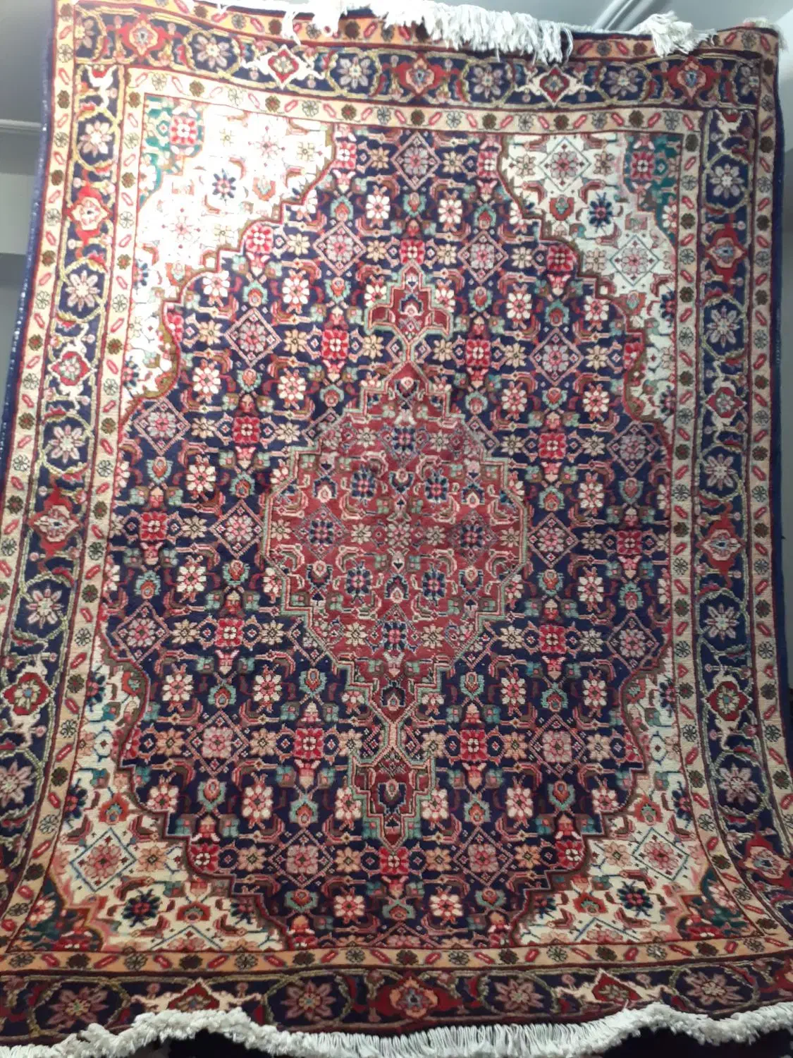 فرش قالیچه در اندازه 2*1/5|فرش|بناب, |دیوار