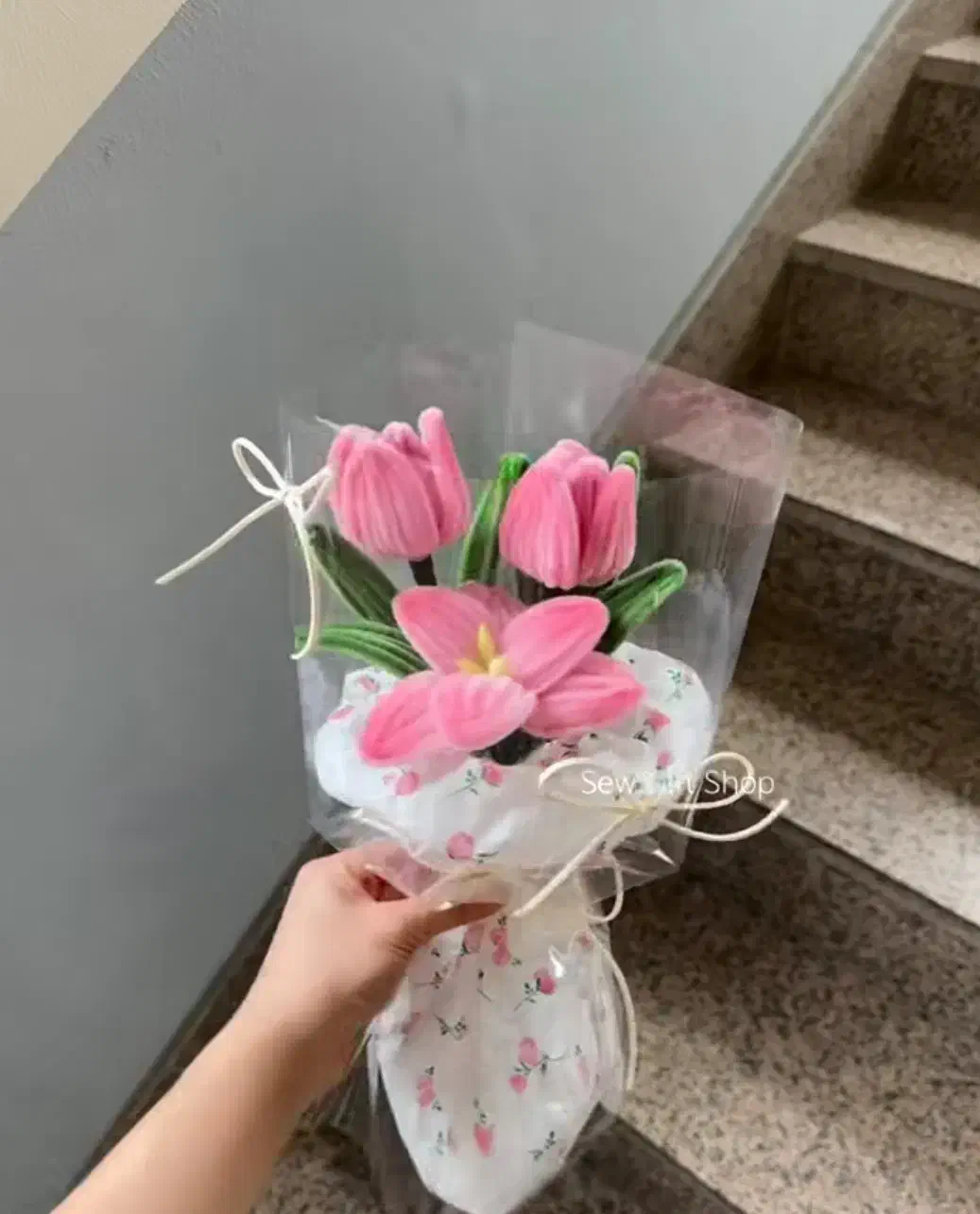 گل مصنوعی پیپ پاکن|صنایع دستی و سایر لوازم تزئینی|ری, شهرک نظامی|دیوار