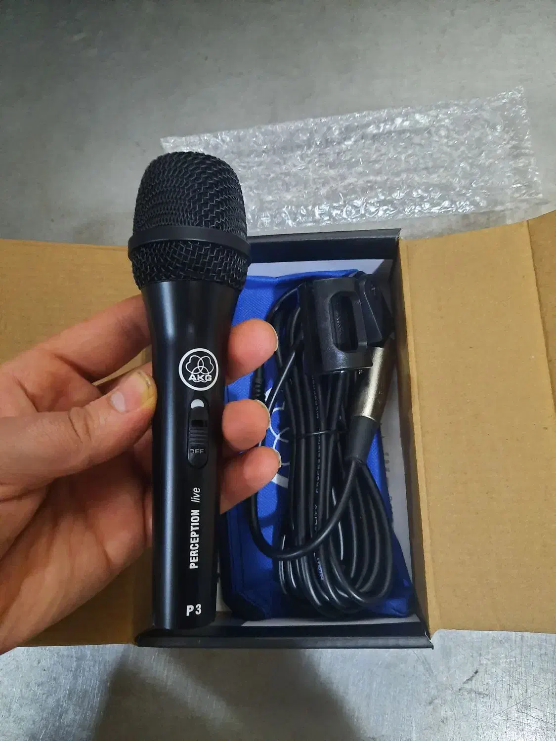 میکروفن AKJ مدل p3s|سیستم صوتی خانگی|بجنورد, |دیوار