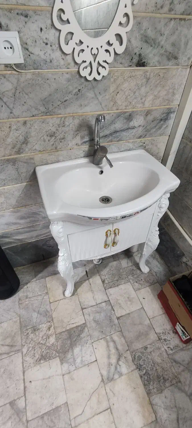 روشویی کابینتی نو بدون شیر|لوازم سرویس بهداشتی|اسلامشهر, زرافشان|دیوار