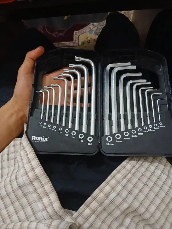 آچار الن|ابزارآلات|زنجان, |دیوار