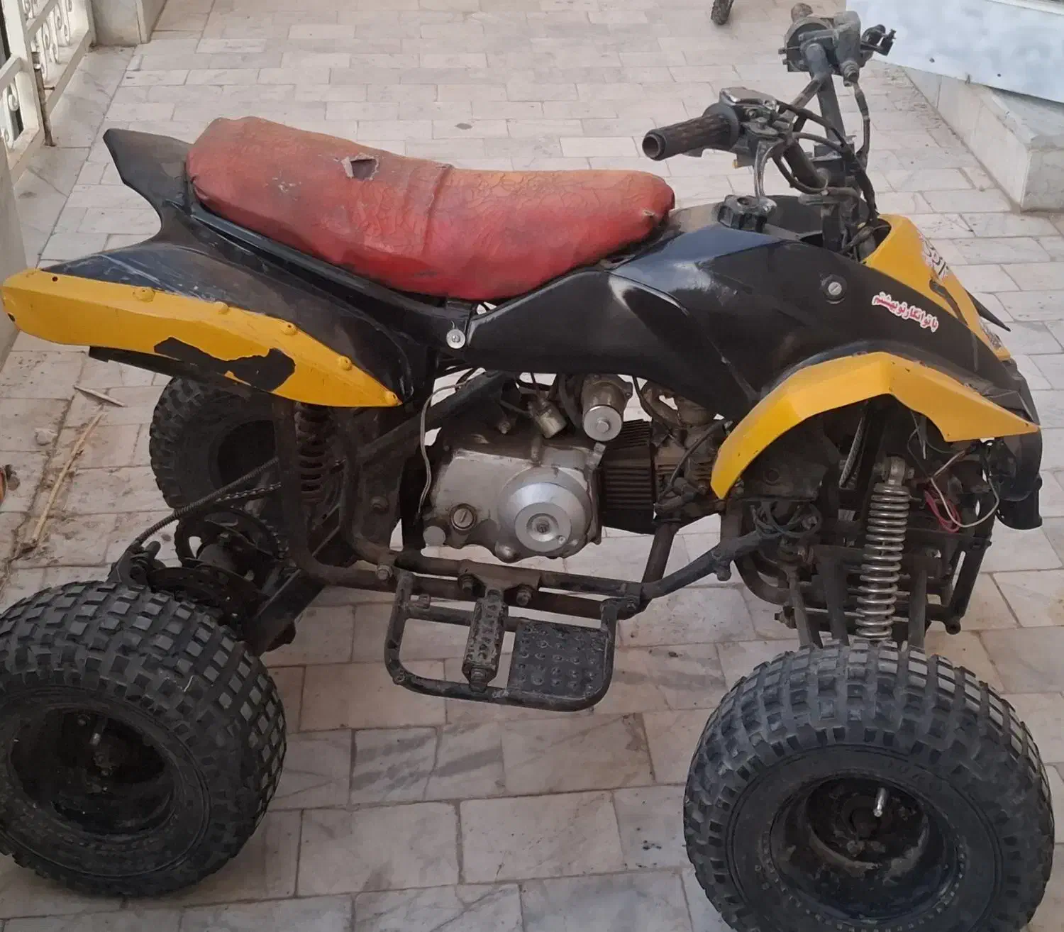 موتور چهارچرخ 110سی سی|موتورسیکلت|کشکوئیه, |دیوار