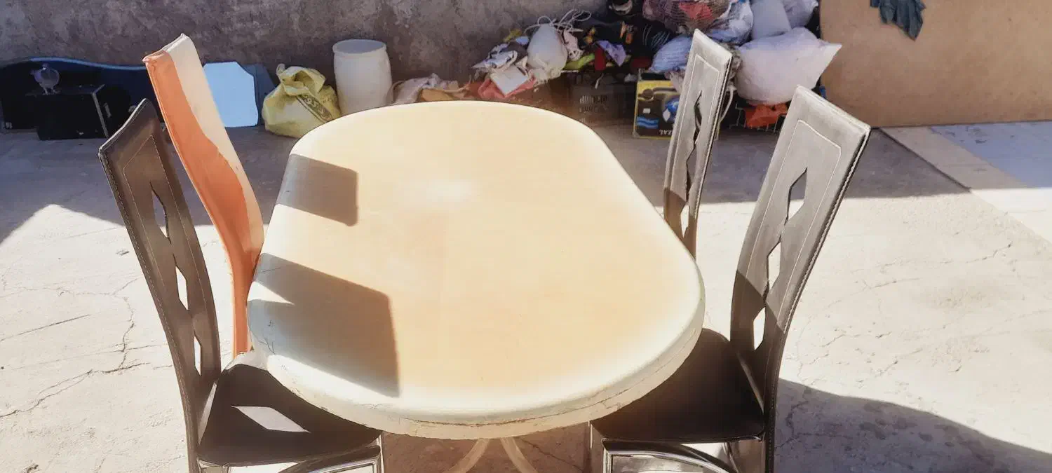 میز نهار خوری|میز و صندلی غذاخوری|لادیز, |دیوار