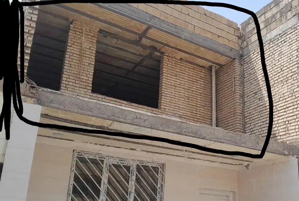 مسکن مهرفرودگاه۱۰۰متری ۲ خوابه طبقه ۱نیمه کاره|فروش آپارتمان|امیدیه, |دیوار