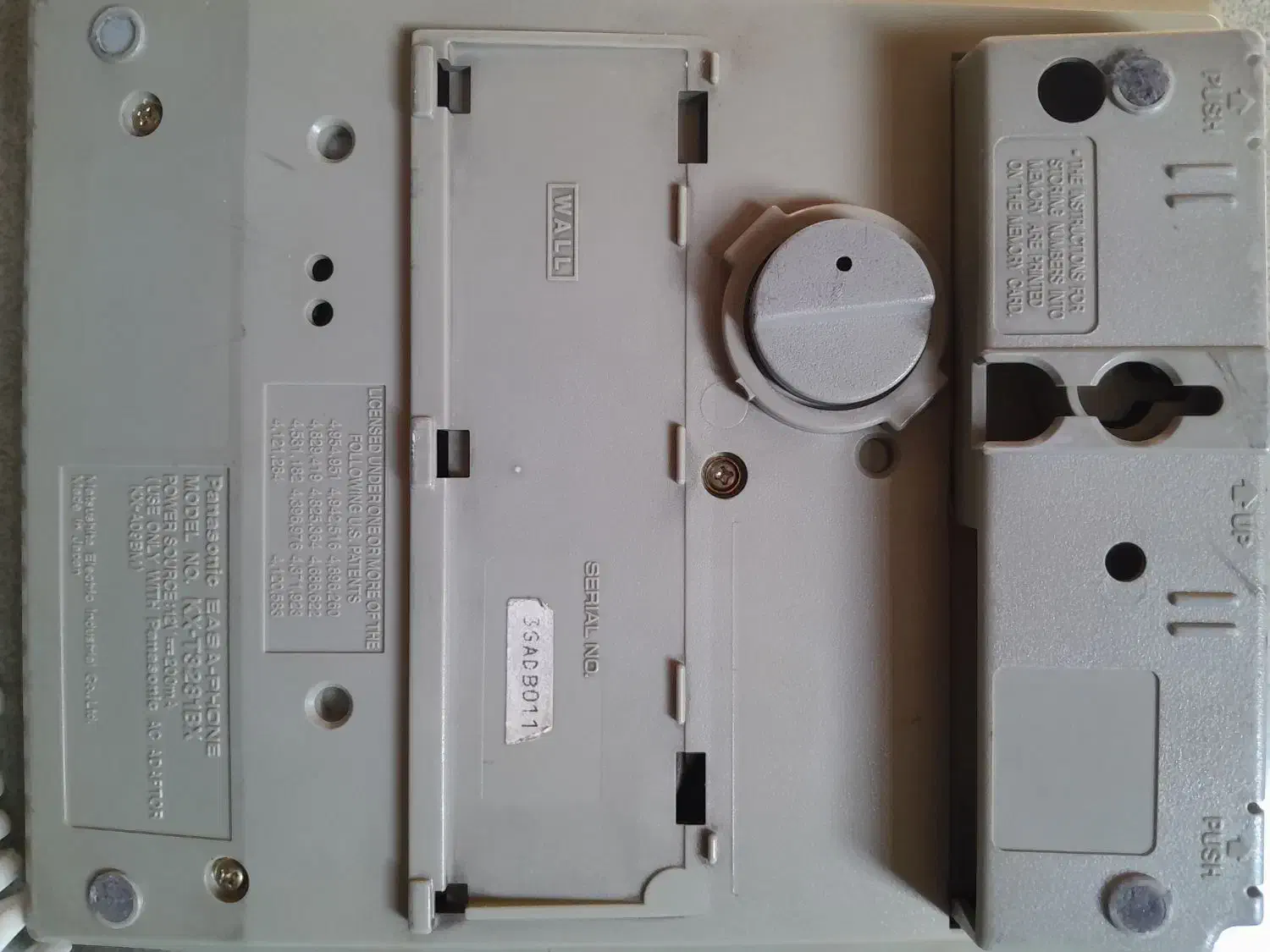 گوشی تلفن رومیزی پاناسونیک ۲خط همزمان سانترال|تلفن رومیزی|تهران, سلسبیل شمالی|دیوار