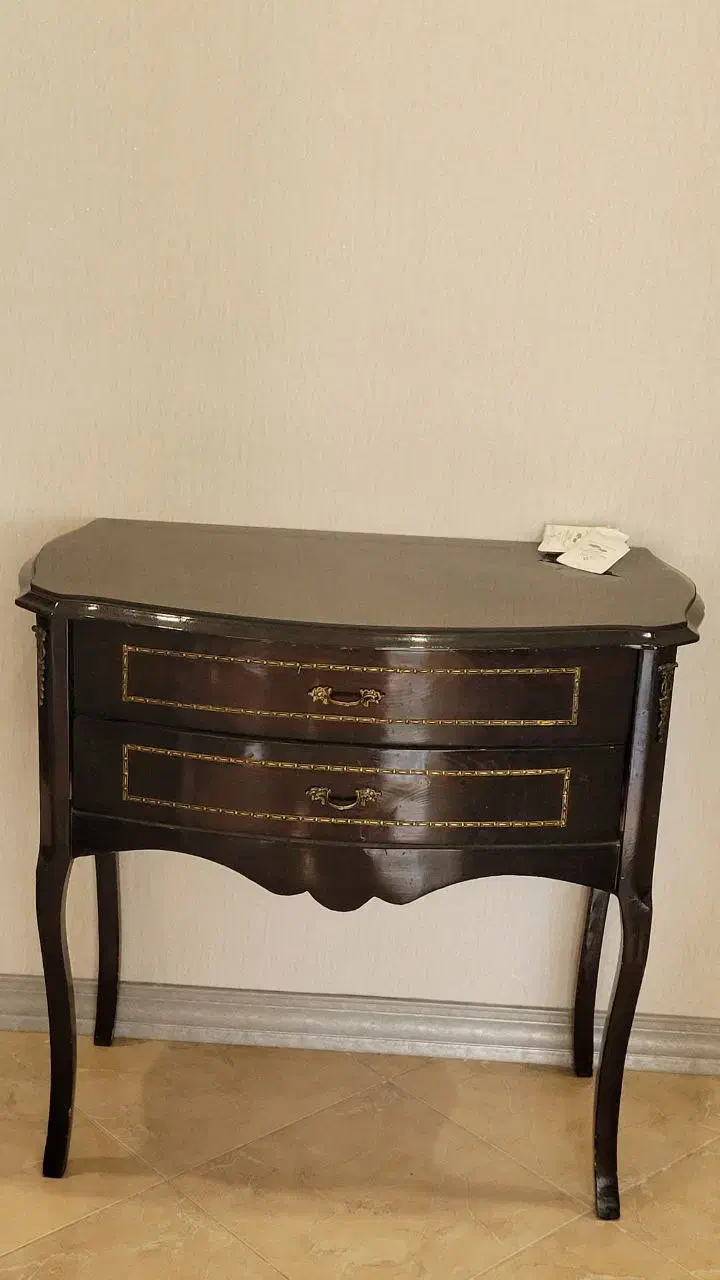 میز کنسول چوب راش|بوفه، ویترین، کنسول|طبس, |دیوار