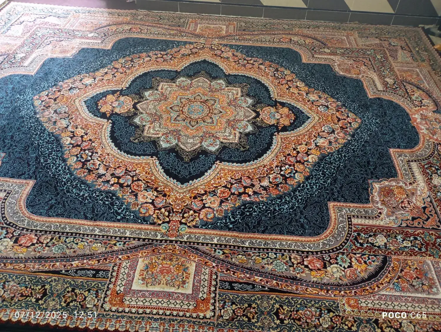 فرش ۱۲ متری|فرش|دزفول, |دیوار