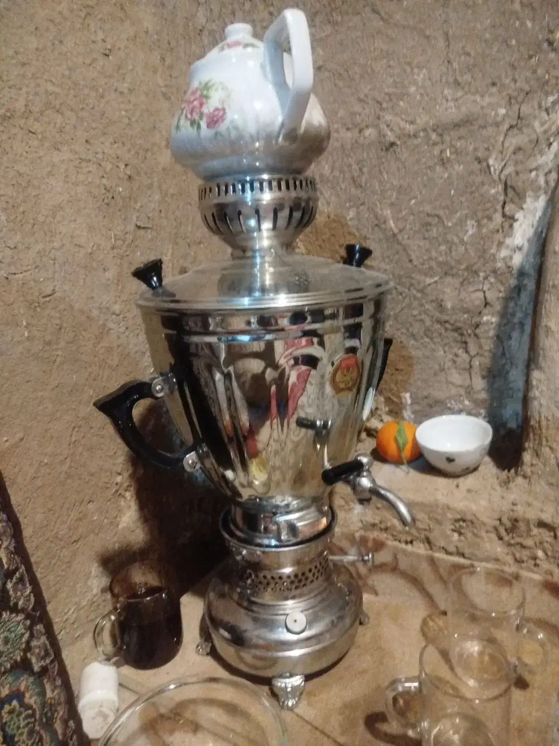 سماور نفتی نو استفاده نشده|کلکسیون اشیاء عتیقه|آزادشهر, |دیوار