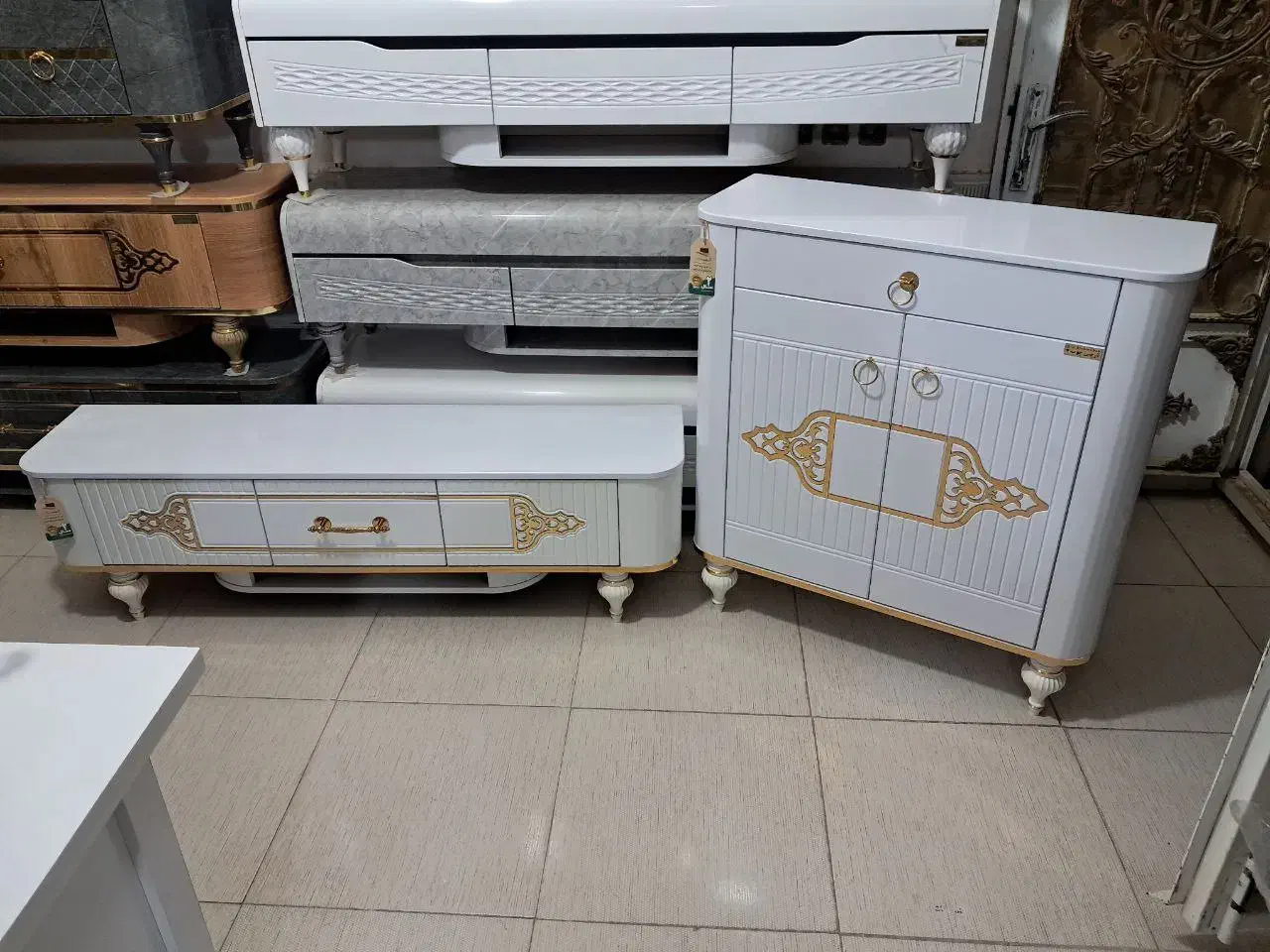 جاکفشی شرکتی ام دی اف با روکش وکیوم کره ای درجه یک|جاکفشی، کمد، دراور|سرپل ذهاب, |دیوار