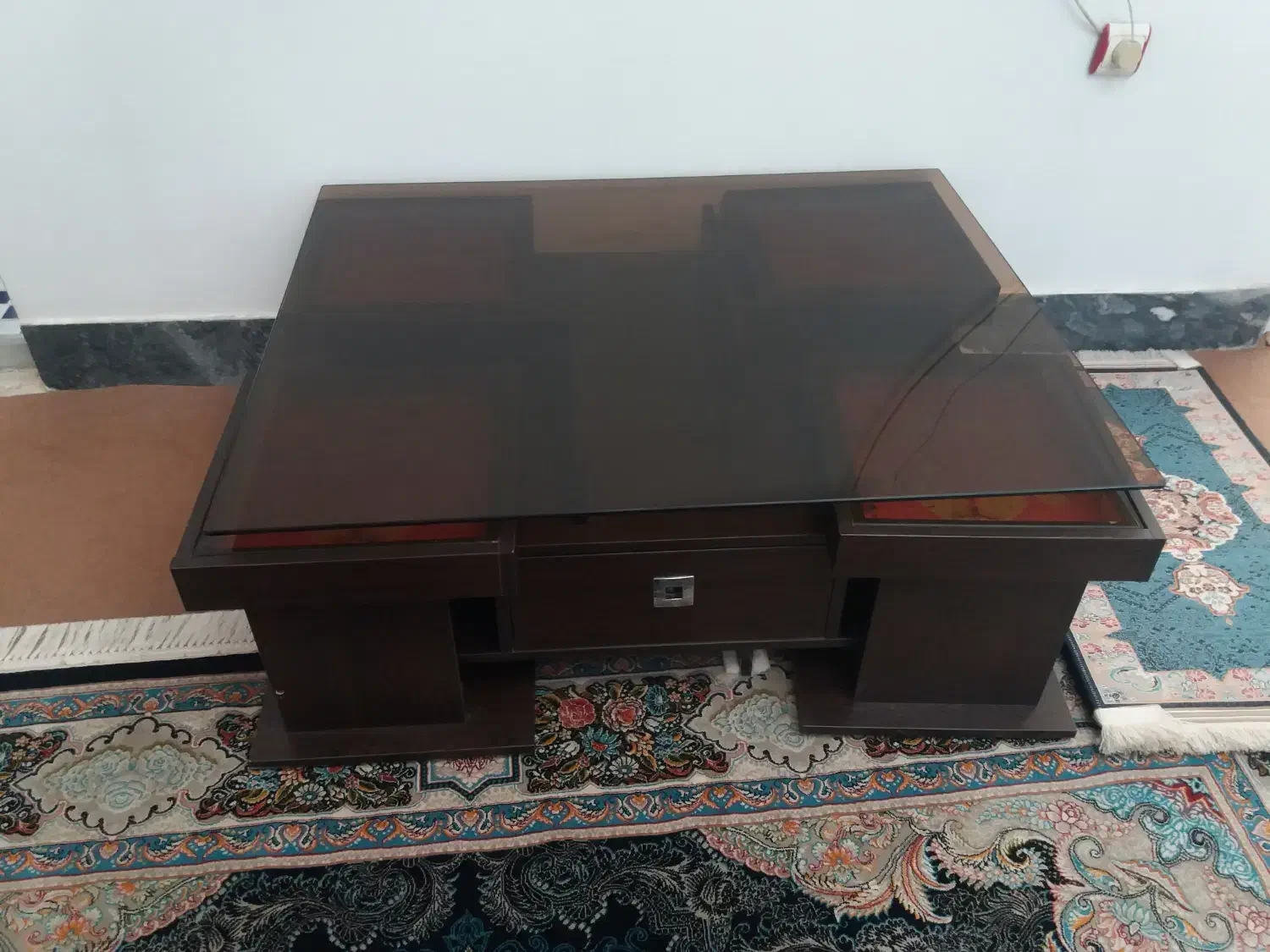 میز عسلی جلو مبلی|مبلمان خانگی و میز عسلی|قهدریجان, |دیوار