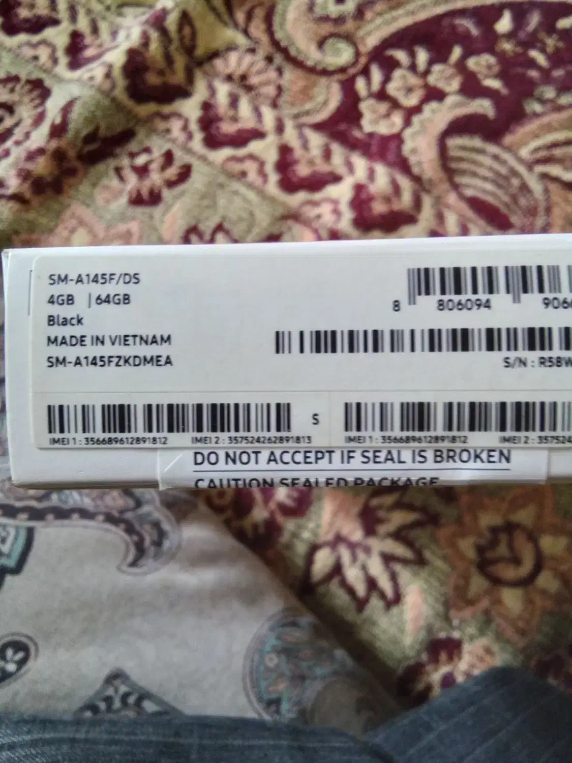 گوشی سامسونگ فقط برای فعال سازی روشن شده نو|موبایل|اشنویه, |دیوار