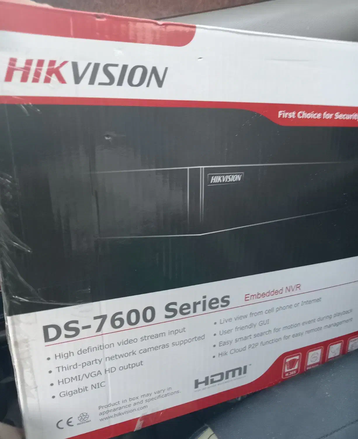 دی وی ار هیک ویژن 8 کاناله|دوربین مداربسته|گنبد کاووس, |دیوار