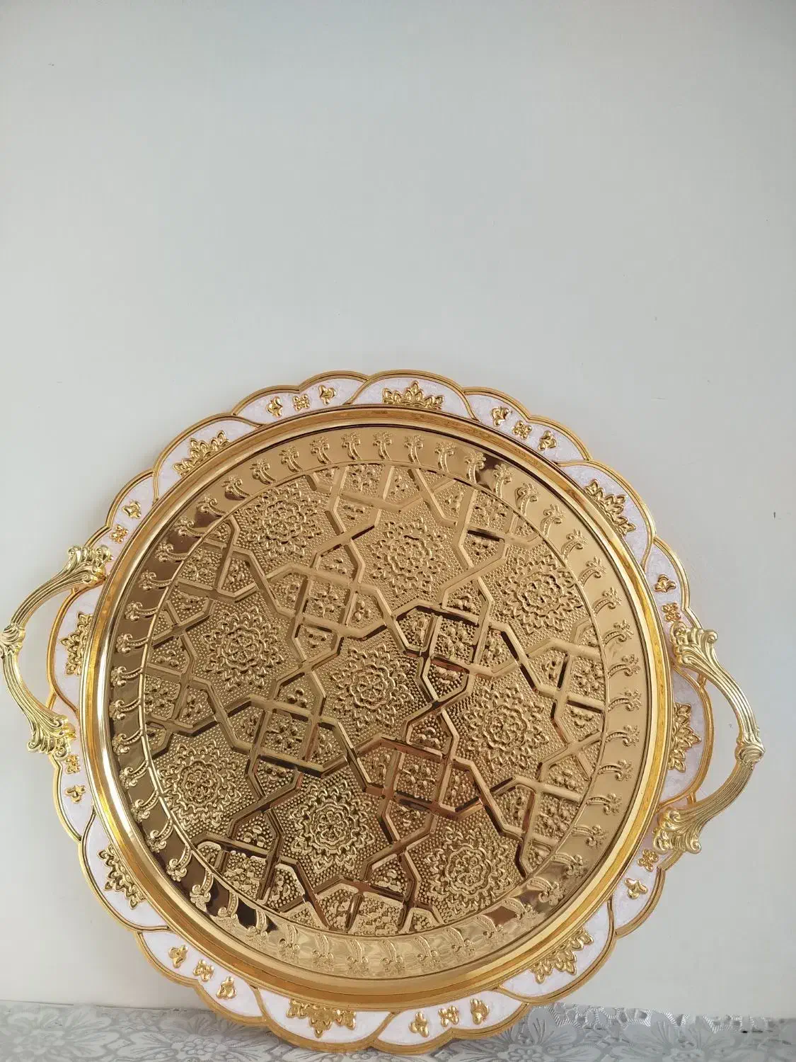 سینی سیلوربالبه طرح سرامیکی جدید|ظروف سرو و پذیرایی|آذرشهر, |دیوار