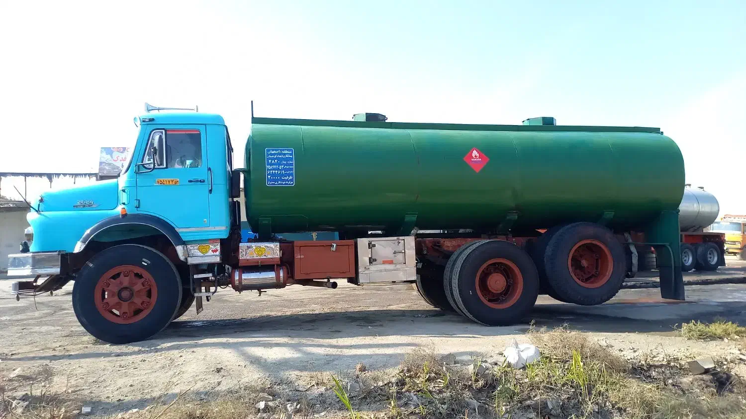 بنز ده چرخ شرکت نفتی۷۲|خودرو سنگین|اصفهان, باغ فدک|دیوار