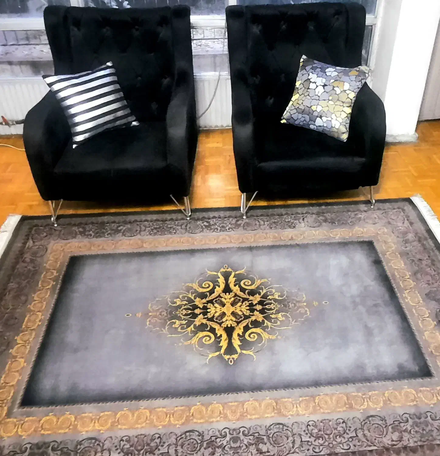 مبل ۷ نفره چستر یا میز وسط|مبلمان خانگی و میز عسلی|تهران, ونک|دیوار