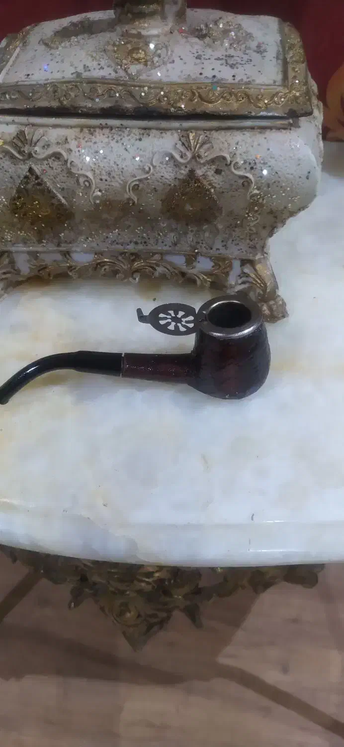 پیپ با چوب طبیعی قدیمی|زیورآلات و اکسسوری|کرج, ساسانی (قلمستان)|دیوار