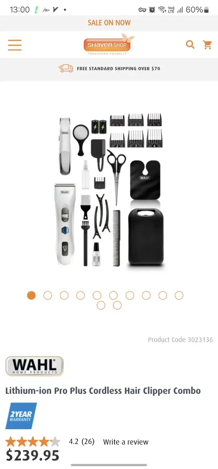 پک ماشین اصلاح وال اصل wahl|آرایشی، بهداشتی، درمانی|تهران, سازمان آب|دیوار