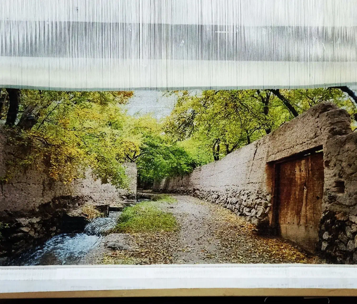 تابلو فرش دستباف با بالاترین دستمزد|تابلو فرش|سنندج, |دیوار