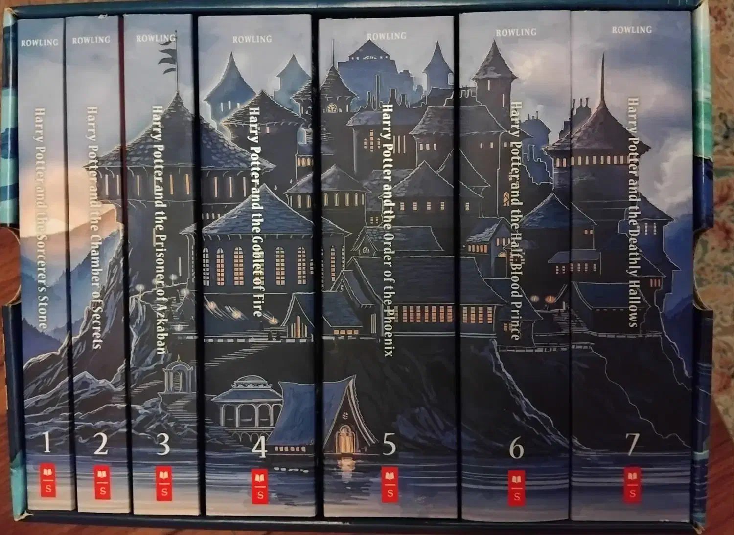 باکس هفت جلدی هری پاتر|کتاب و مجله آموزشی|رشت, انصاری|دیوار