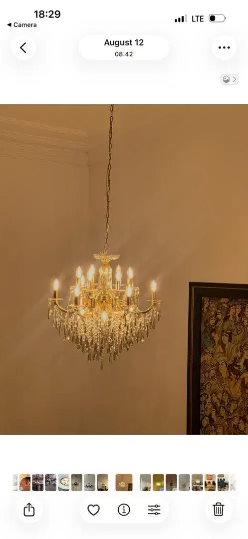 فروش ۲ عدد لوستر آویز مخصوص لابی و خان نشین|لوستر و چراغ آویز|شیراز, درکی|دیوار