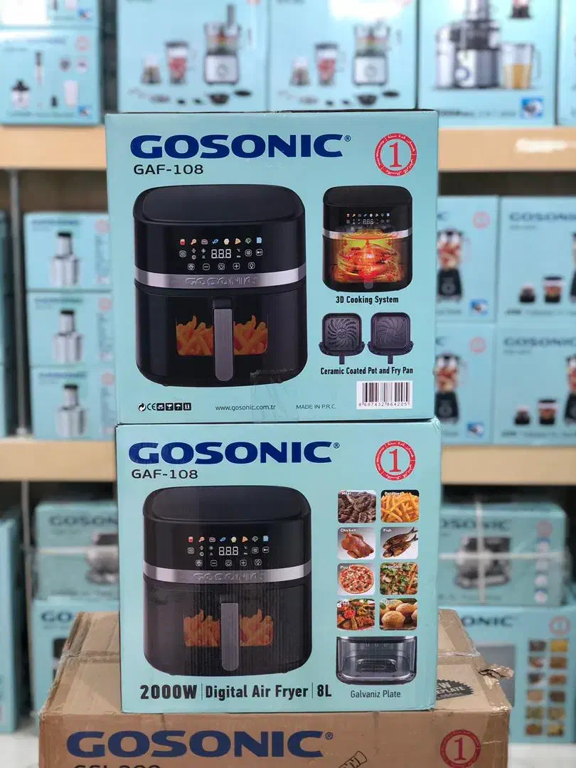 سرخکن ۸لیتر گوسونیک کد۱۰۸|اجاق گاز و لوازم برقی پختوپز|رشت, رودباری|دیوار