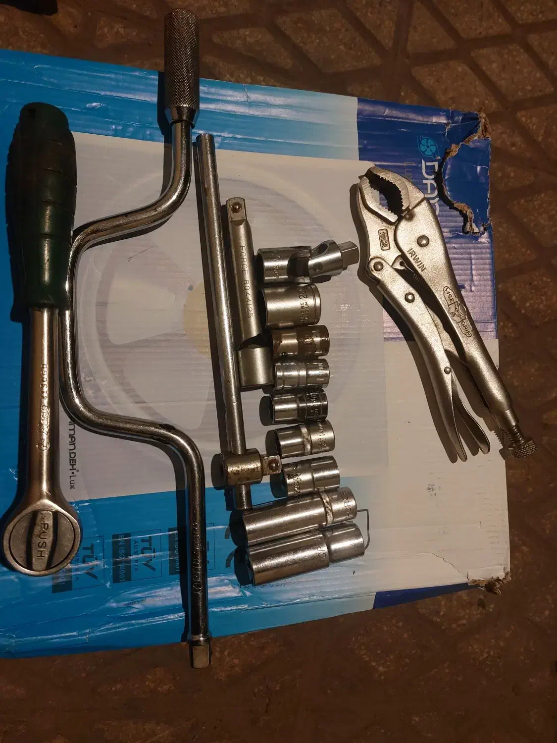 جغجغه مارک هنس المان با انبر قفلی آمریکایی ایروان|ابزارآلات|تهران, حکمت|دیوار