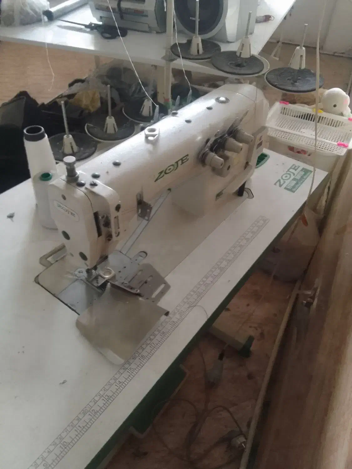 سه سوزنه کابوی سه سوزنه تخت پلدوز کمرکش پنج نخ|چرخ خیاطی و ریسندگی|خاوران, |دیوار