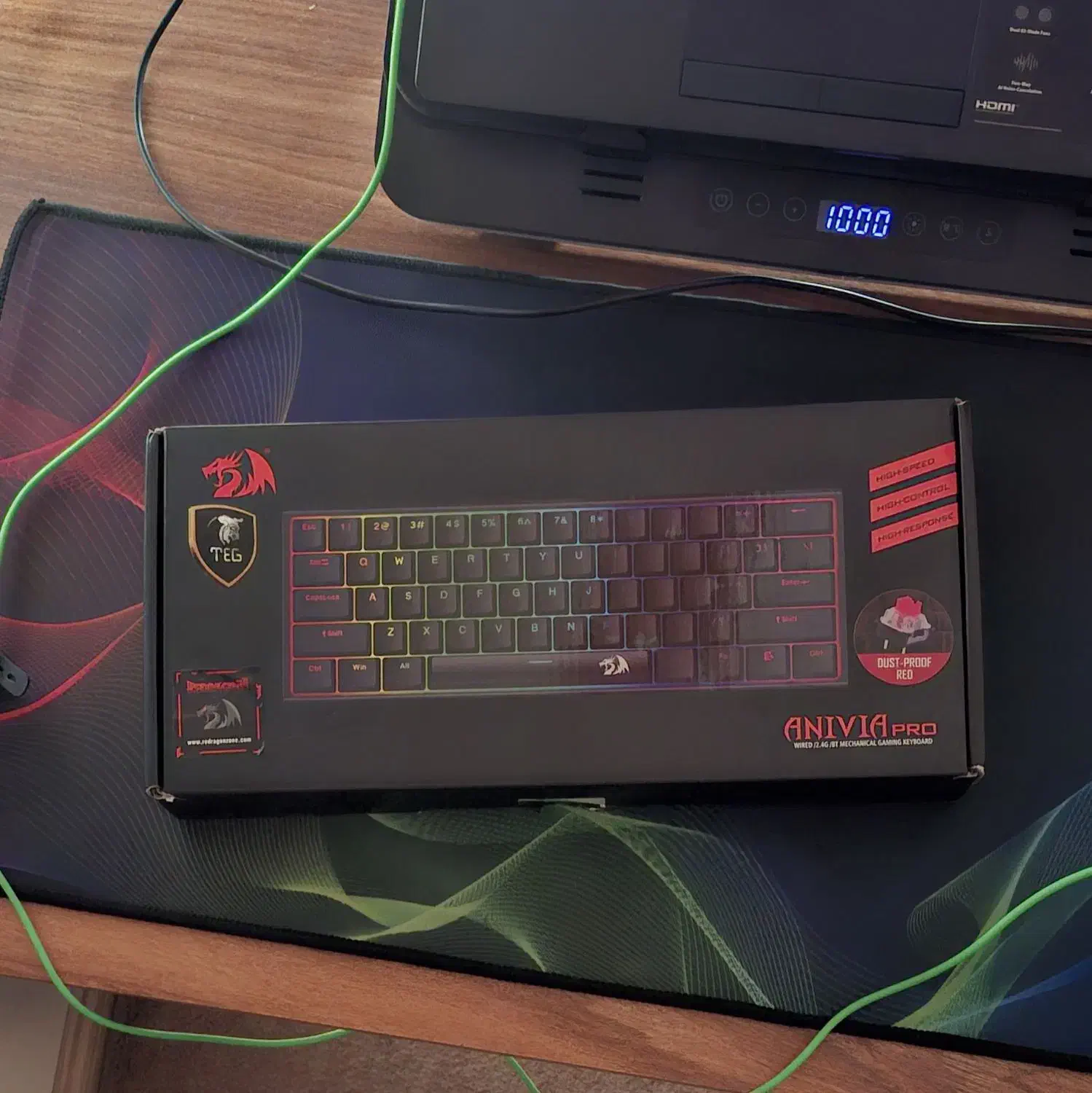 کیبورد گیمینگ REDRAGON Anivia K614 RGB pro|قطعات و لوازم جانبی رایانه|گنبد کاووس, |دیوار