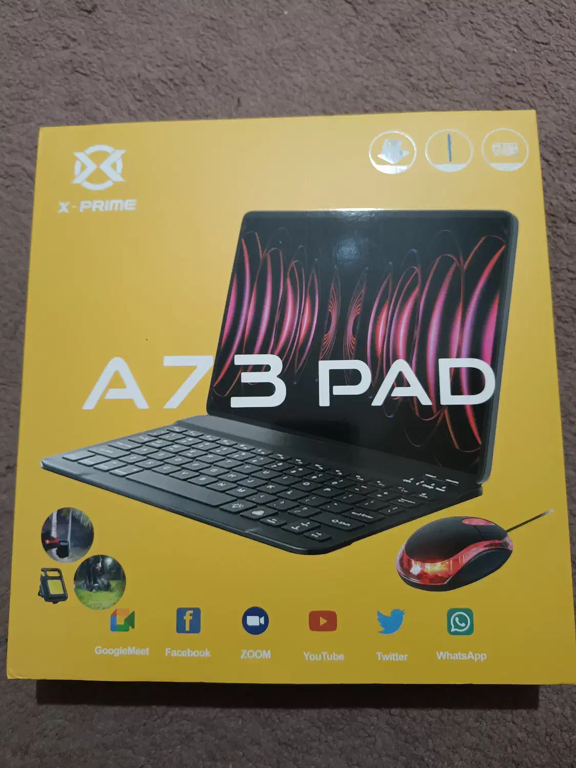 تبلت ایکس پرایم مدل A73|تبلت|قم, بنیاد|دیوار