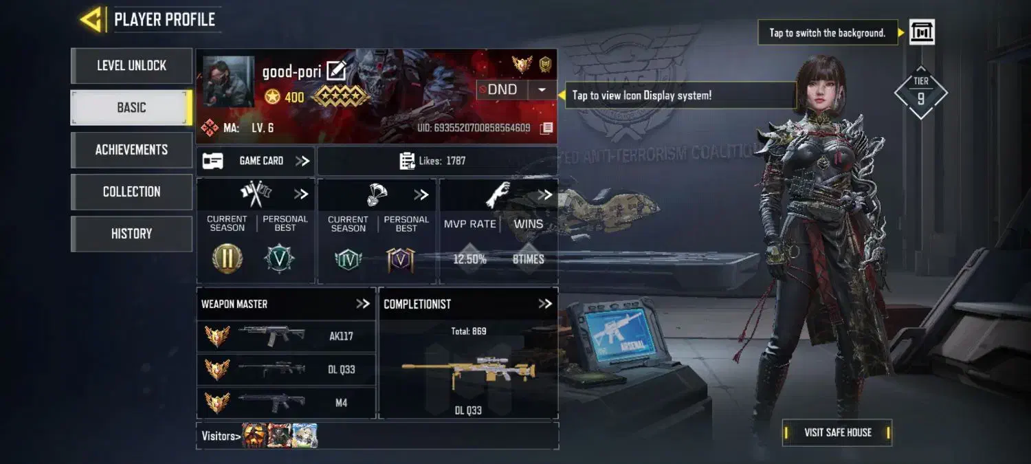 اکانت کالاف دیوتی موبایل زیلات دار|کنسول، بازی ویدئویی و آنلاین|سنگر, |دیوار