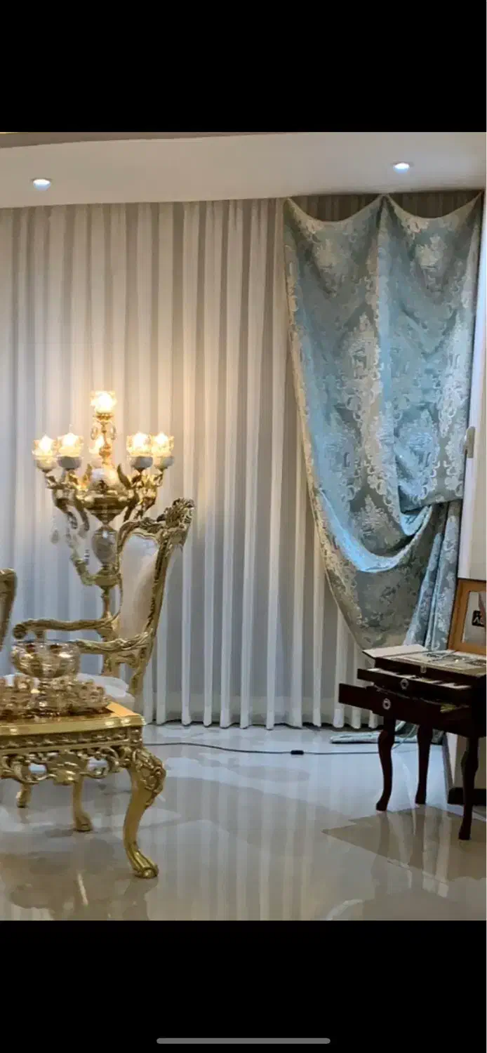 پنل پرده( دستک پرده )|پرده، رانر، رومیزی|مشهد, احمدآباد|دیوار