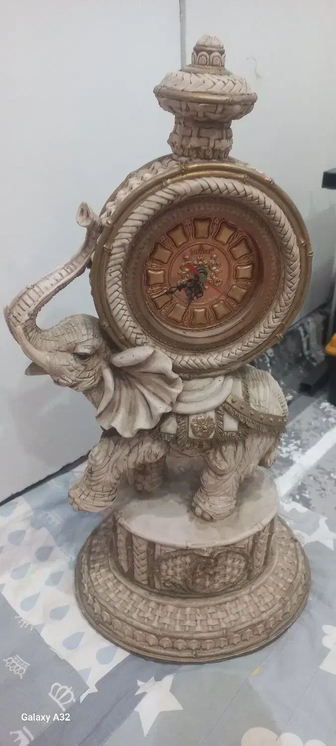 فیل ساعتی دکوری|مجسمه، تندیس، ماکت|کرج, المهدی|دیوار