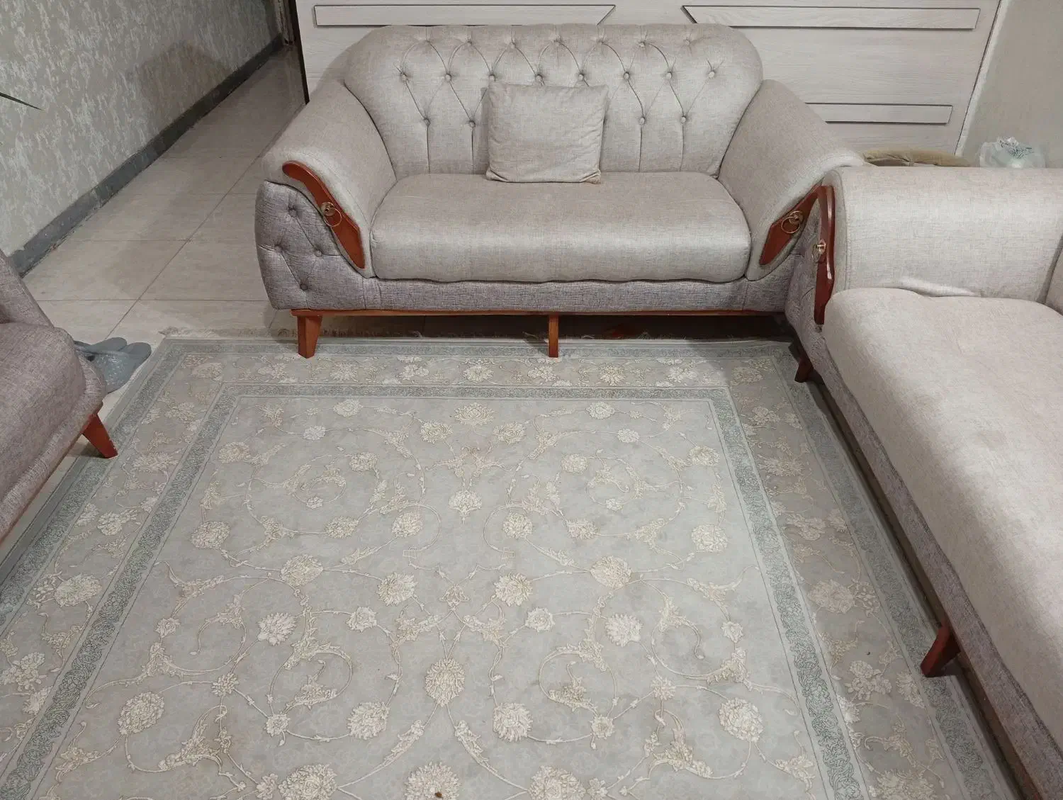 مبل وقالی درحدنو بدون هیچ اسیبی|مبلمان خانگی و میز عسلی|اهواز, شریعتی جنوبی|دیوار