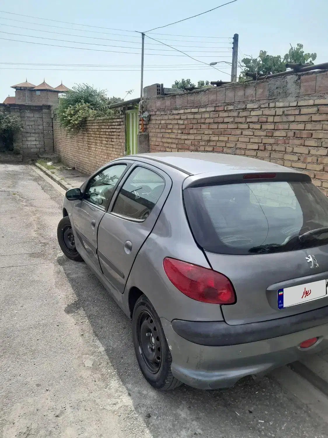 پژو۲۰۶ مدل ۱۳۸۷|خودرو سواری و وانت|قائم‌شهر, |دیوار