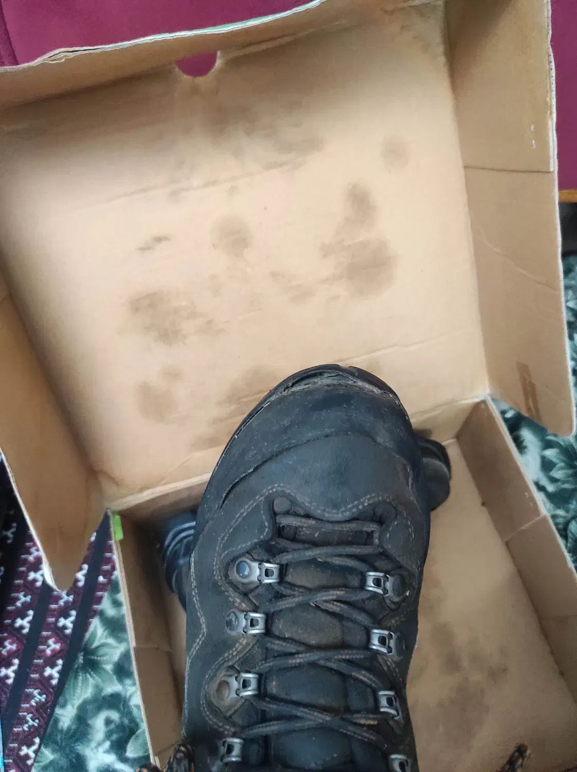 پوتین کوهنوردی|کوهنوردی و کمپینگ|رشت, سعدی (تختی)|دیوار