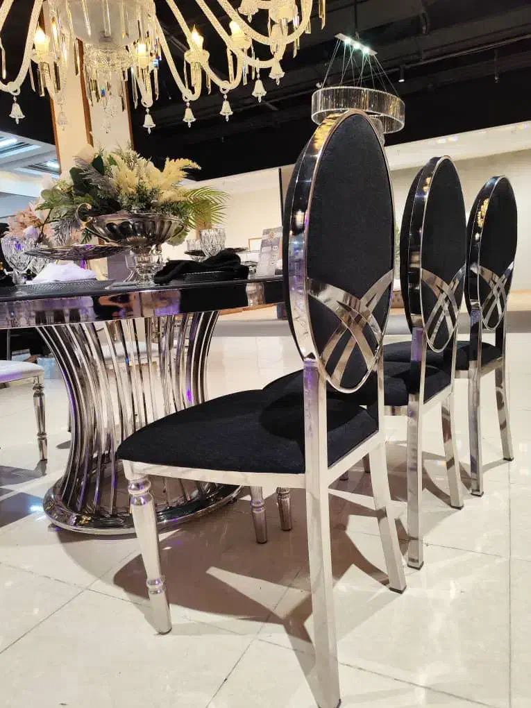 صندلی فلزی تالاری/باغ تالاری/ستورانی مدل آنابل|عمده‌فروشی|خرم‌آباد, |دیوار